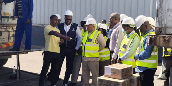 Visita Ministerial ao Porto de Pesca da Beira